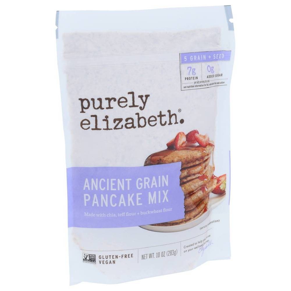 slide 2 of 3, Purely Elizabeth Ancient Grain Pancake Mix, 10 oz