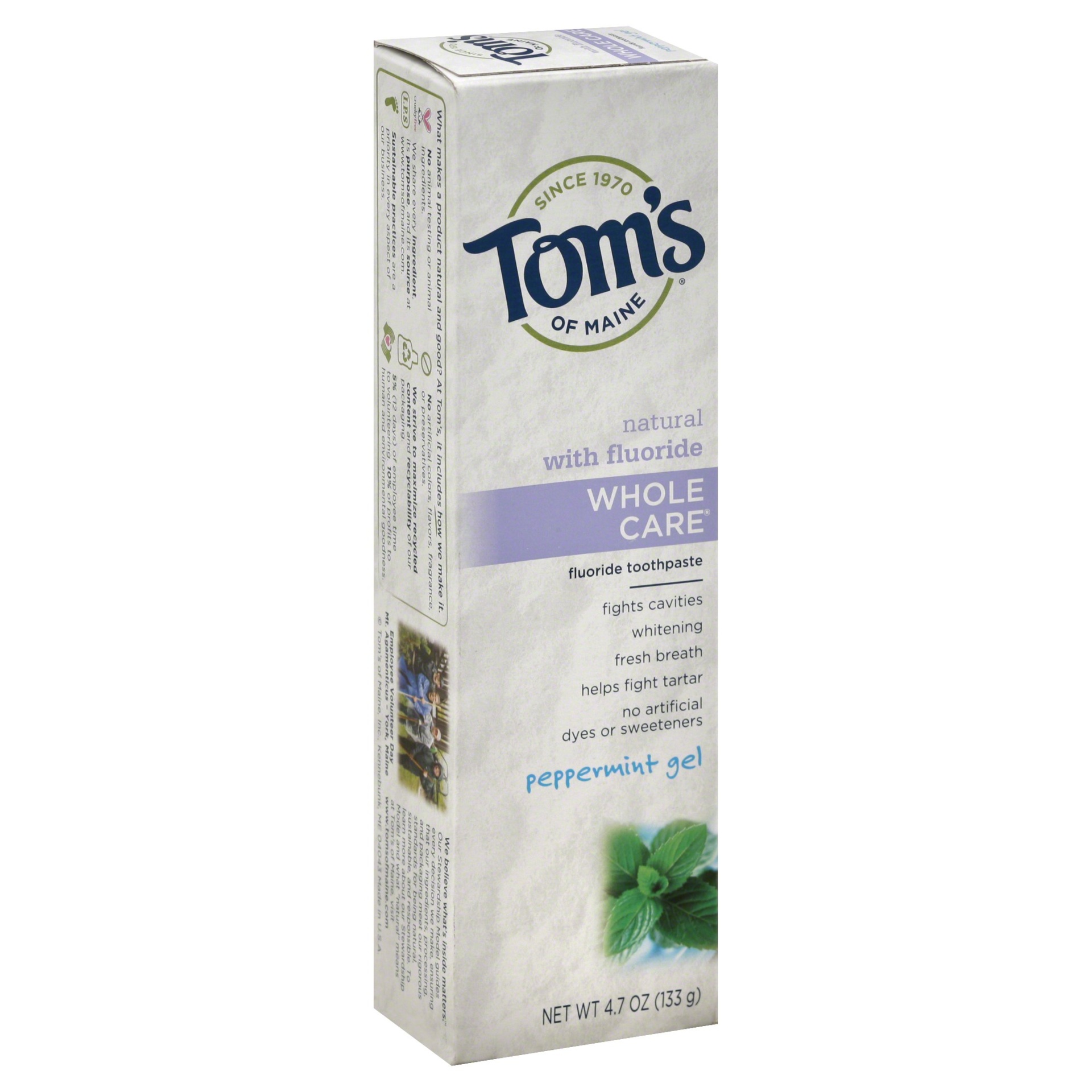 slide 1 of 1, Tom's of Maine Toothpaste 4.7 oz, 4.7 oz