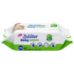 Kubbies Baby Wipes 100 ct