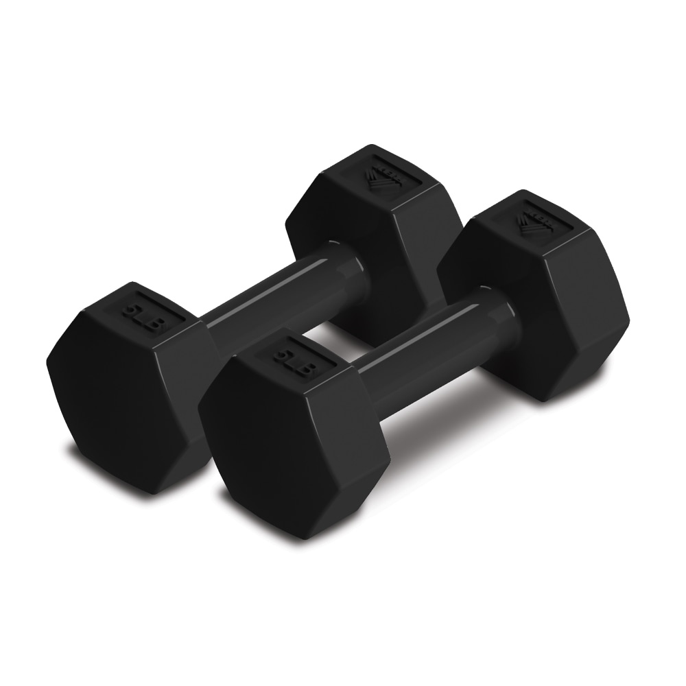 slide 1 of 1, RBX Rubber 5 Lbs. Hex Dumbbell, 2-Pack, 1 ct