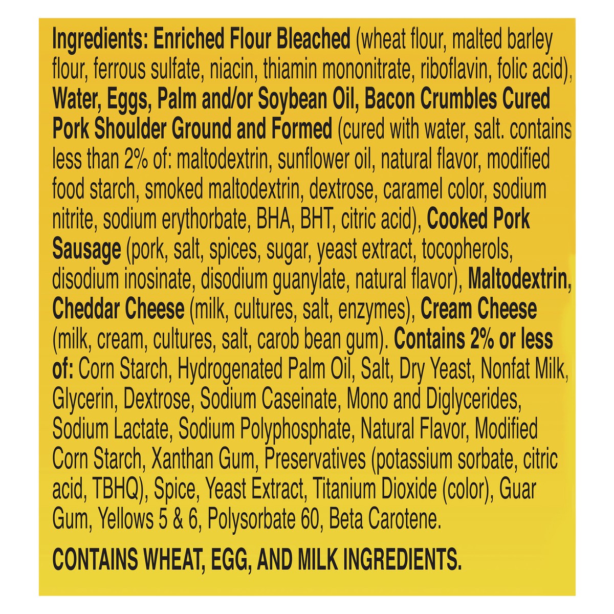 slide 3 of 11, Pillsbury Bacon & Sausage Toaster Scrambles, Frozen Breakfast Pastries, 8 ct, 14 oz, 14.4 oz