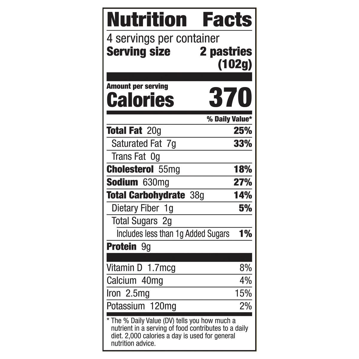 slide 8 of 11, Pillsbury Bacon & Sausage Toaster Scrambles, Frozen Breakfast Pastries, 8 ct, 14 oz, 14.4 oz