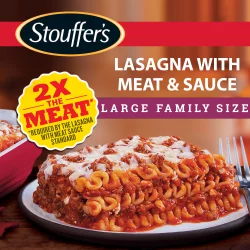 Stouffer's Family Size Lasagna With Meat & Sauce