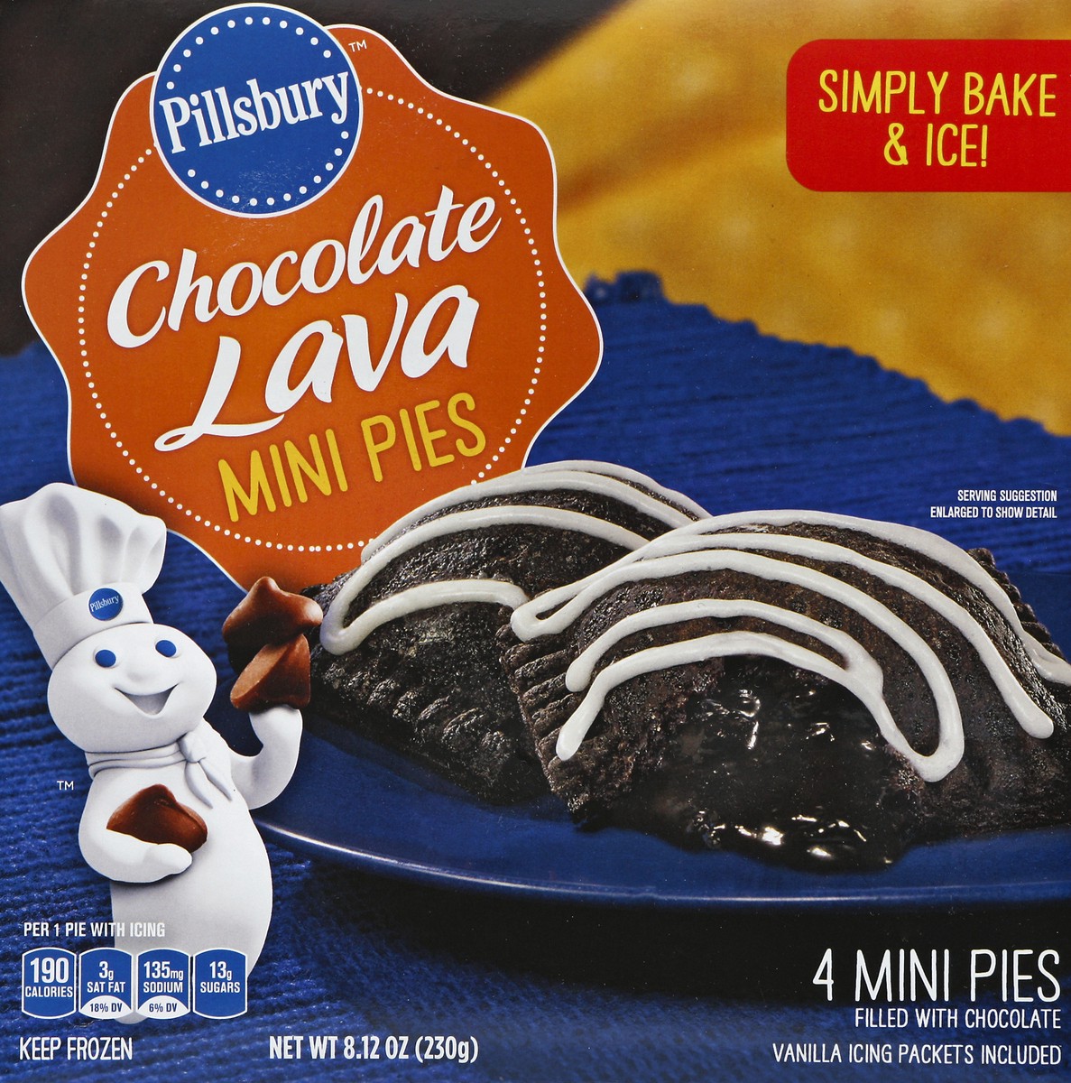 slide 2 of 4, Pillsbury Mini Pies 4 ea, 4 ct