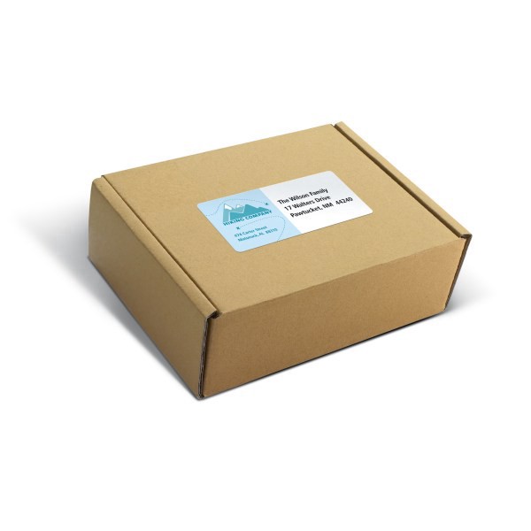 slide 3 of 3, Office Depot Brand Inkjet/Laser Shipping Labels, Rectangle, 2"" X 4"", White, Pack Of 2500, 2500 ct