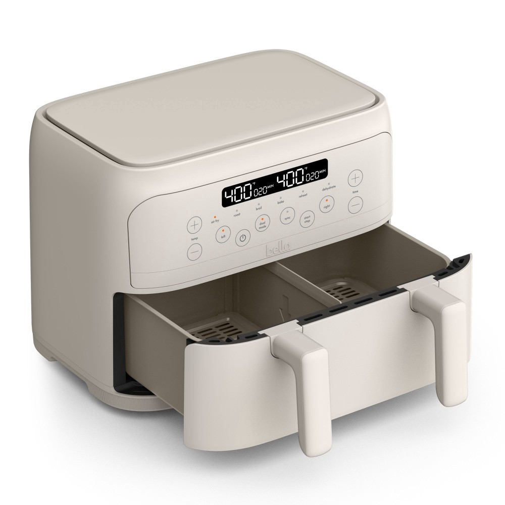 slide 4 of 4, Bella® 4 Quart Mini Flex Basket Air Fryer, 4 qt