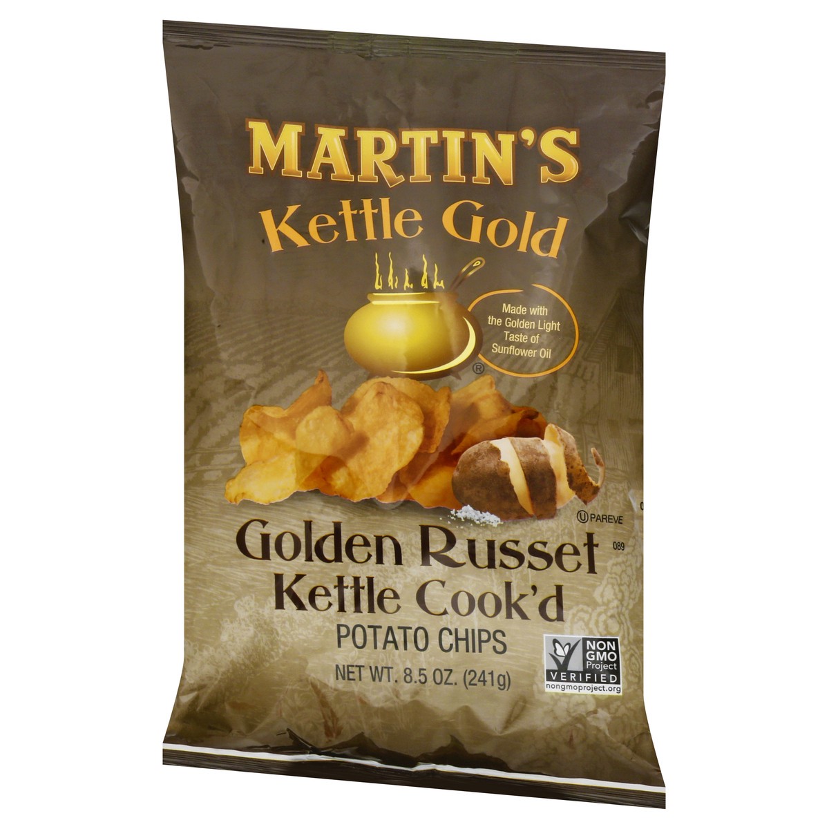 slide 7 of 13, Martin's Kettle Gold Kettle Cook'd Golden Russet Potato Chips 8.5 oz, 8.5 oz