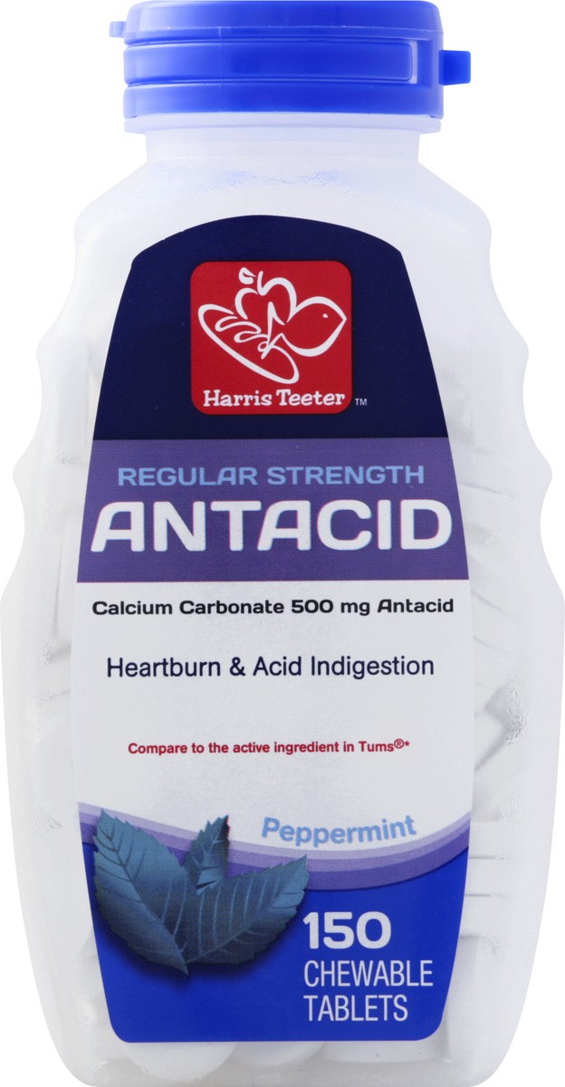 slide 7 of 10, Harris Teeter Antacid Rs Peppermint, 150 ct