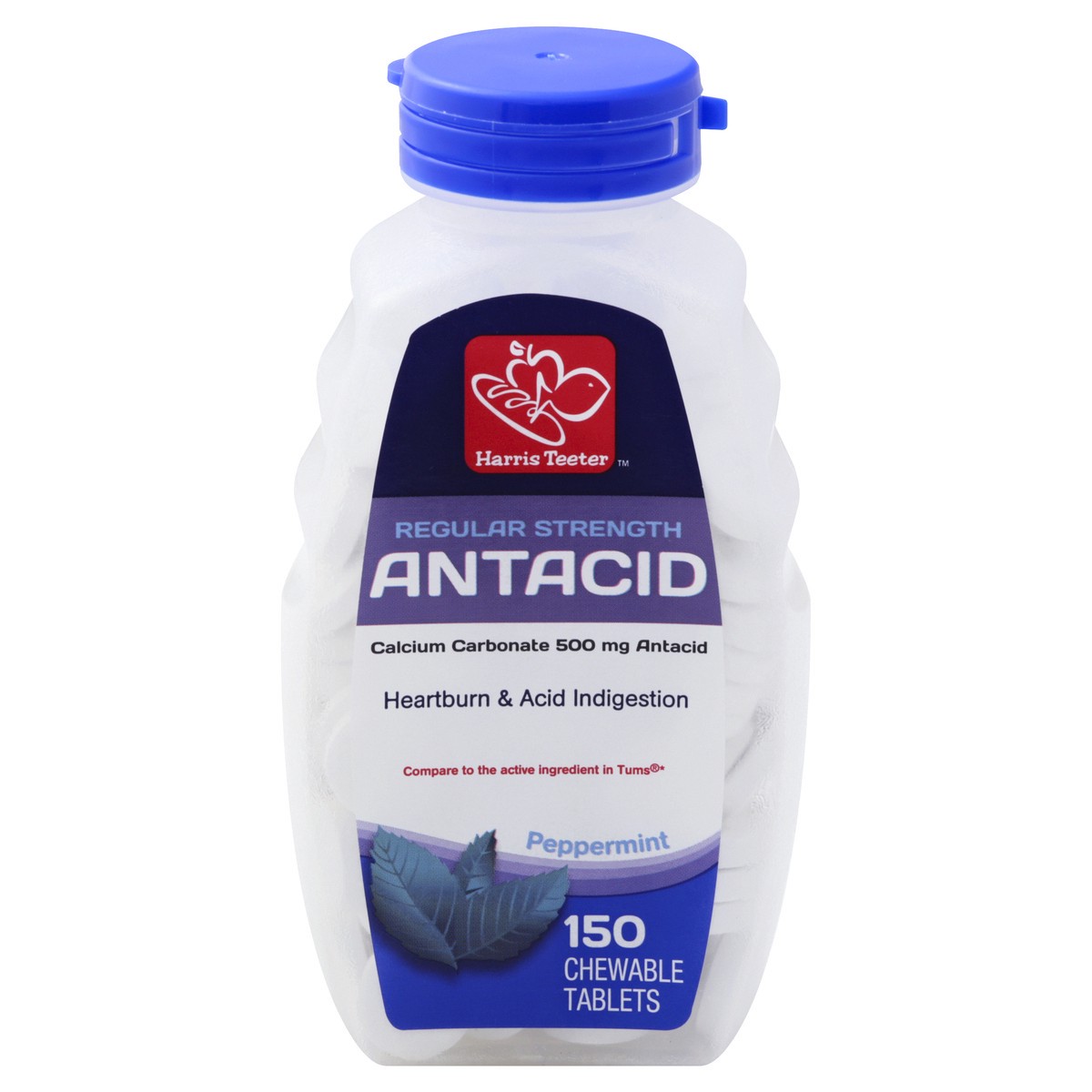 slide 6 of 10, Harris Teeter Antacid Rs Peppermint, 150 ct
