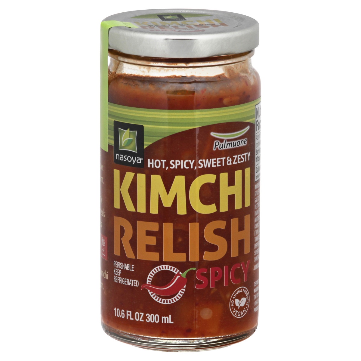 slide 1 of 9, Nasoya Kimchi Spicy Relish, 10.6 oz
