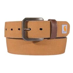 Carhartt Canvas Duck Belt, Brown, 38