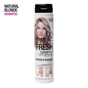 slide 1 of 1, No Fade Fresh Natural Blonde Color Depositing Shampoo With Bondheal, 6.4 oz