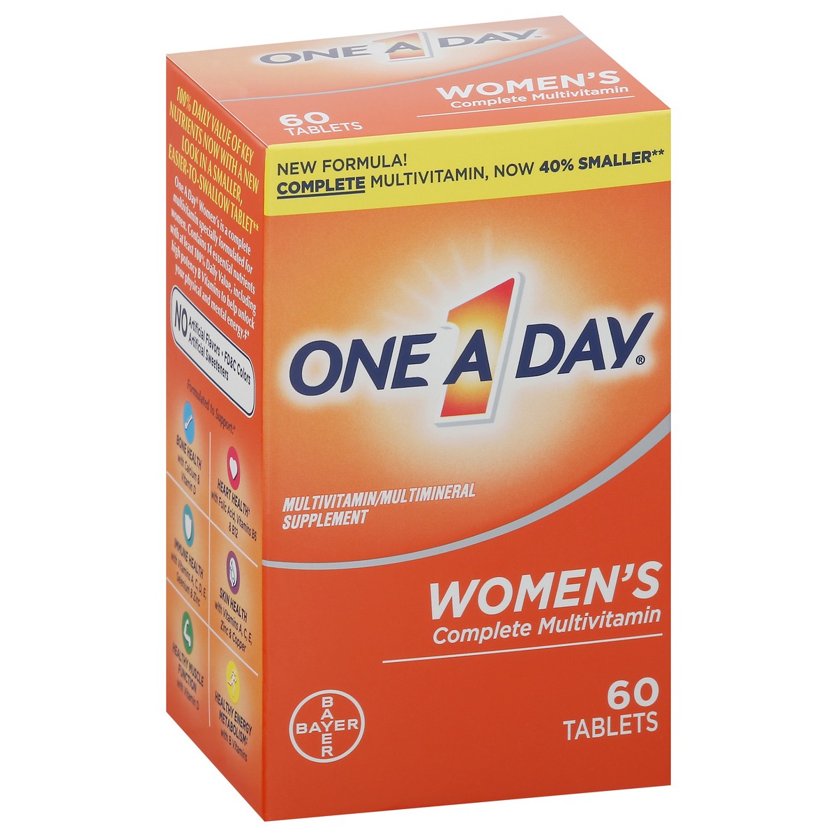 slide 6 of 9, ONE A DAY Women's Complete Tablets 60ct., 60 ct