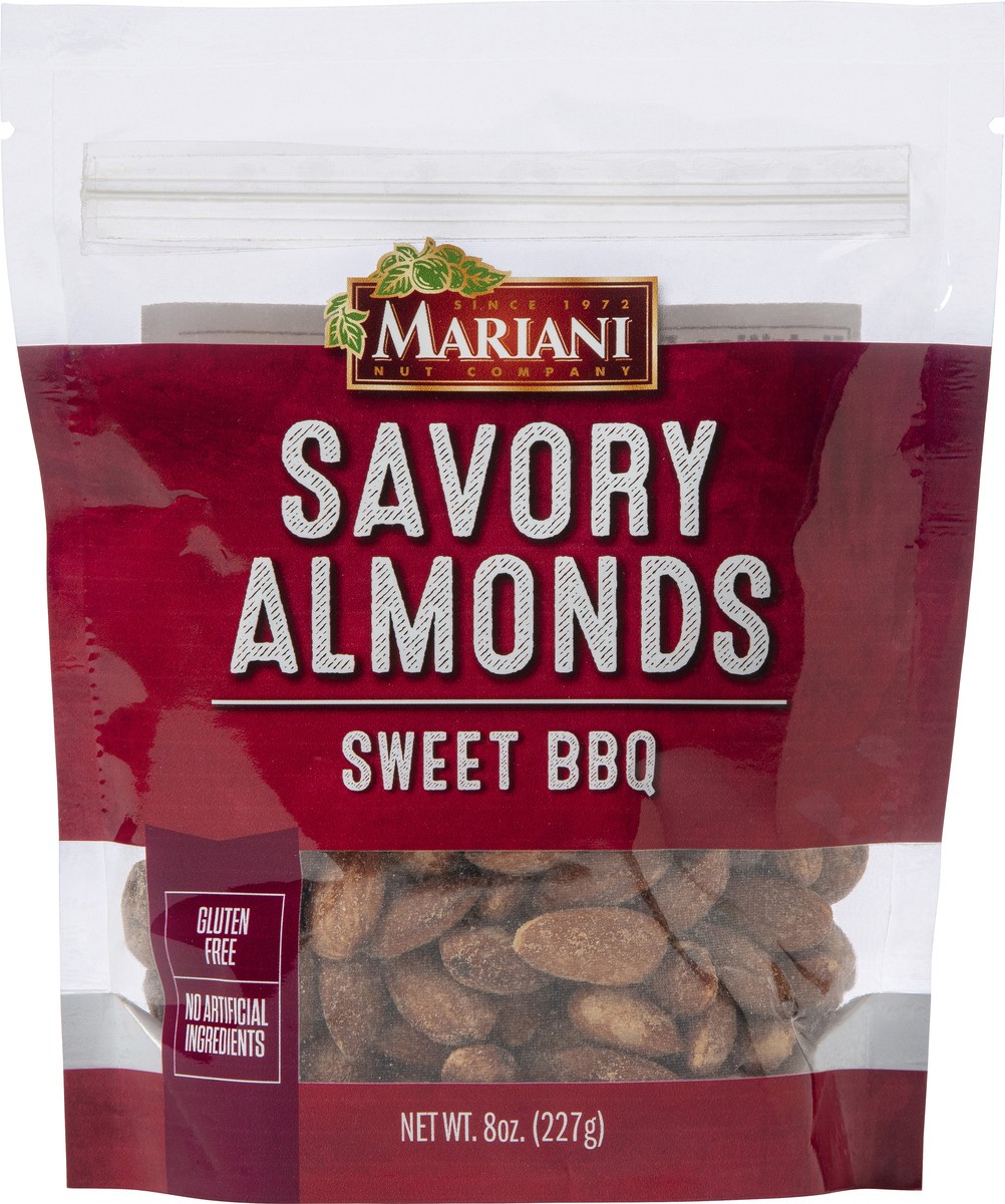 slide 4 of 5, Mariani Almonds Savory Sweet BBQ, 8 oz