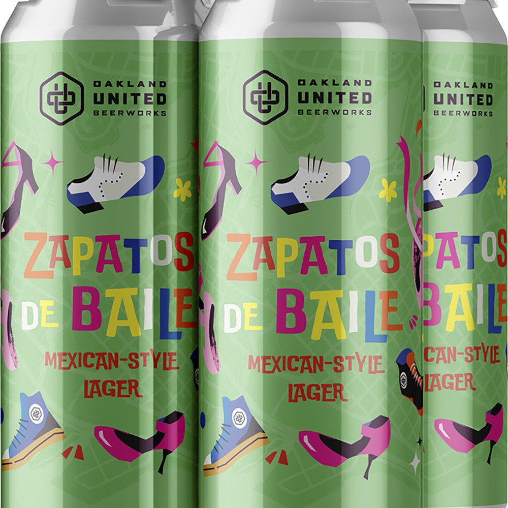 slide 1 of 1, Oakland United Zapatos De Baile, 4 ct; 16 oz