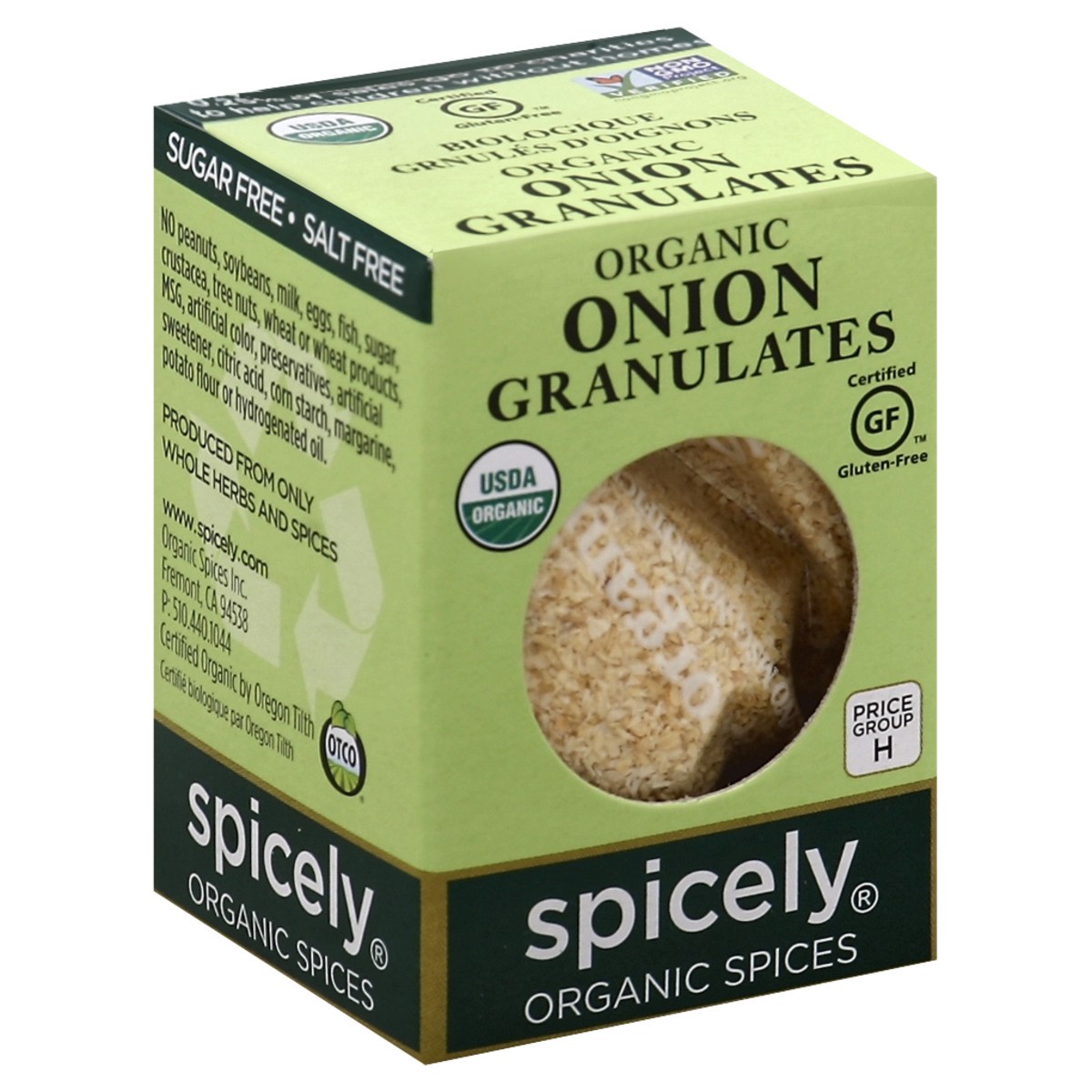 slide 3 of 4, Spicely Organic Spices Onion 0.4 oz, 0.4 oz