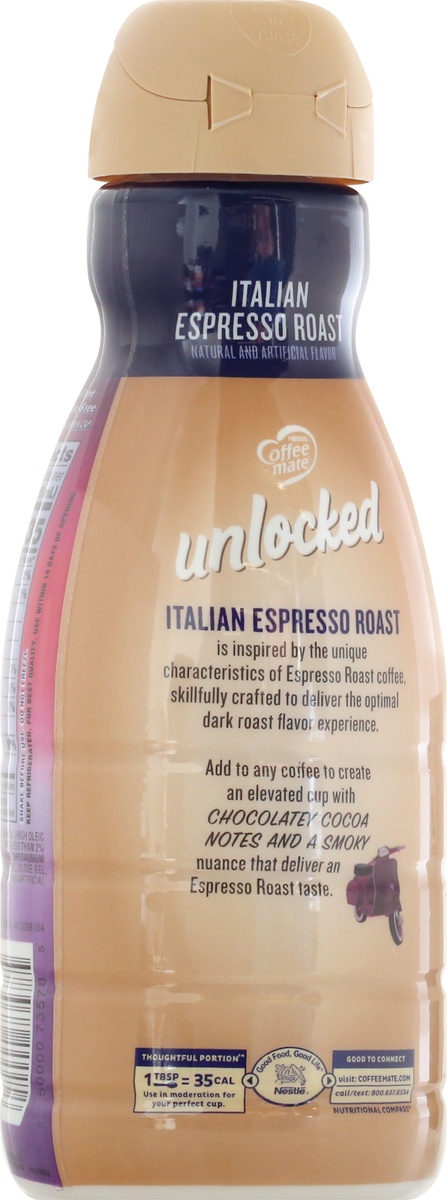 Nestle Coffee Mate Unlocked Italian Espresso Roast Liquid Coffee