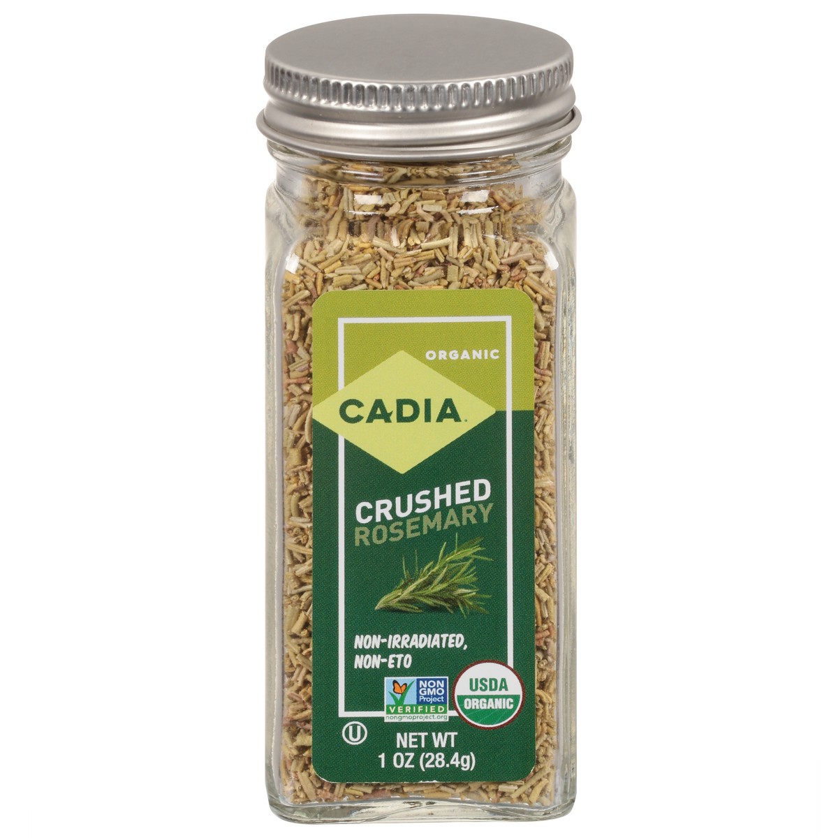 slide 3 of 4, Cadia Organic Crushed Rosemary 1 oz, 1 oz