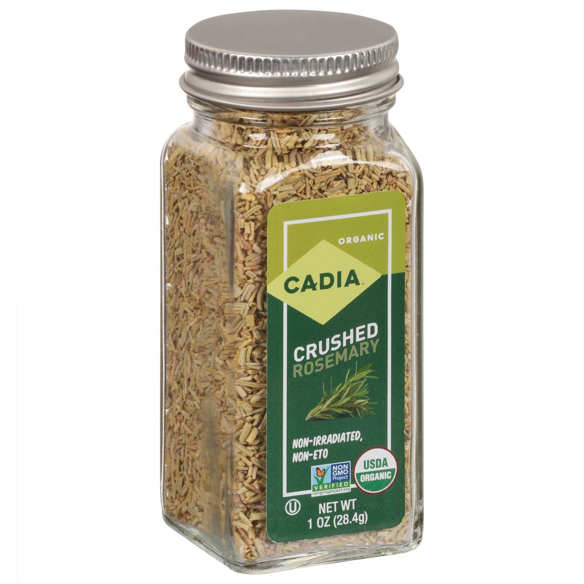 slide 2 of 4, Cadia Organic Crushed Rosemary 1 oz, 1 oz