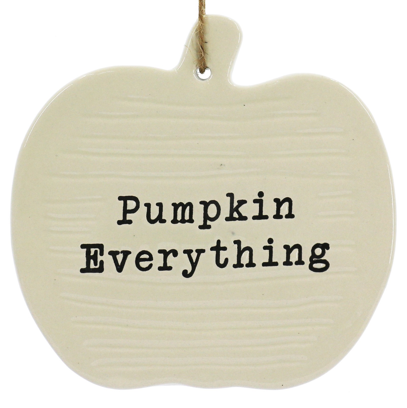 slide 2 of 3, 5.5" Pumpkin Everything Ceramic Wall Decor By Ashland, 5.51 in x 5.43 in x 0.39 in