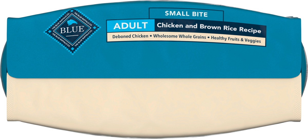 slide 4 of 8, Blue Buffalo Life Protection Formula Natural Adult Small Bite Dry Dog Food, Chicken and Brown Rice 30-lb, 30 lb