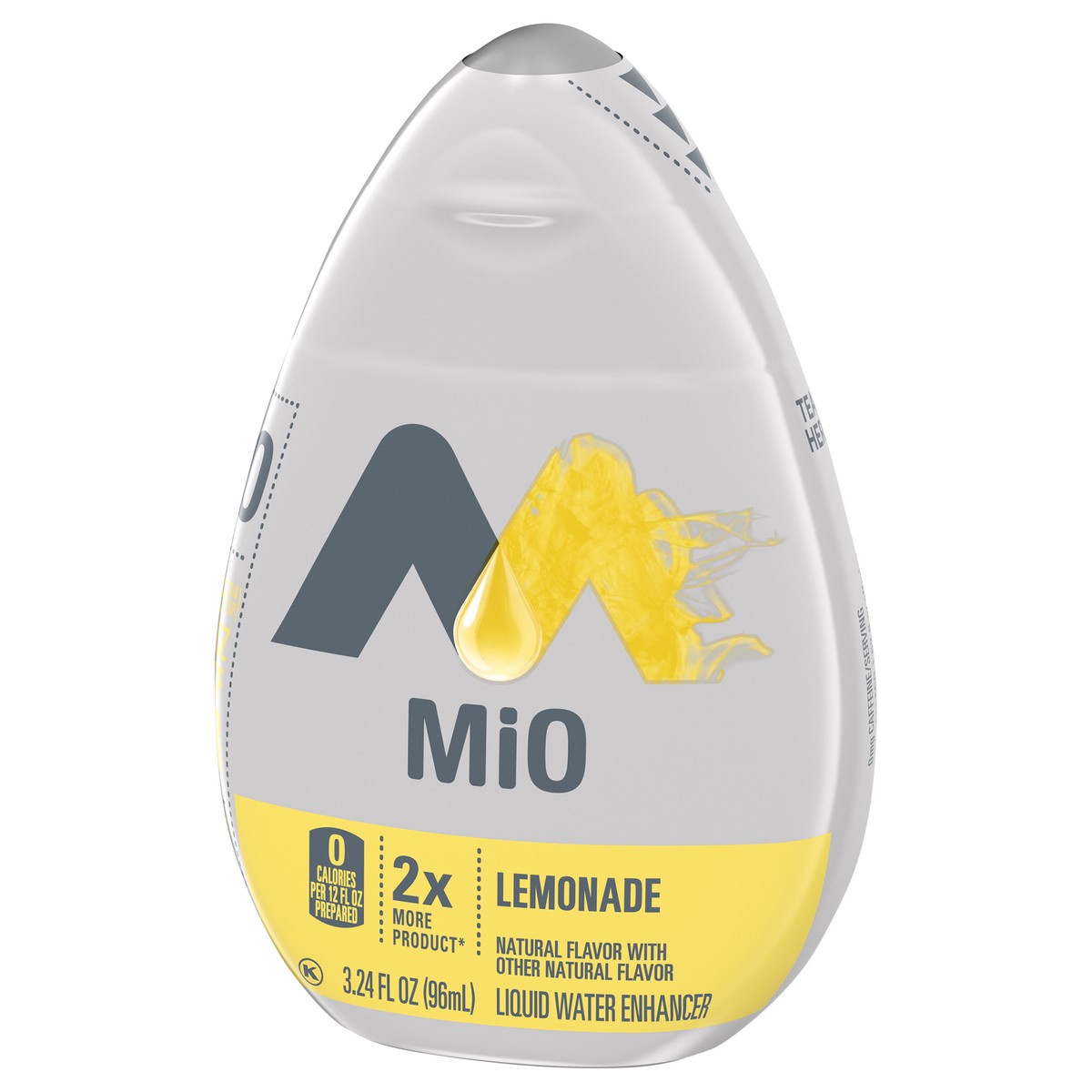 slide 8 of 9, mio Lemonade Naturally Flavored with other natural flavor Liquid Water Enhancer, 3.24 fl oz Bottle, 3.24 fl oz