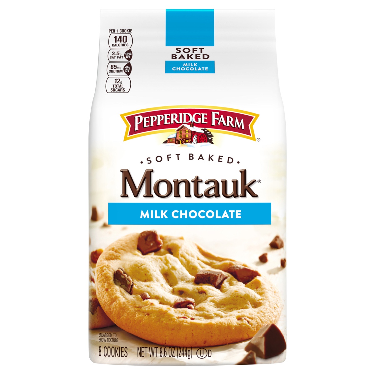 Pepperidge Farm Montauk Milk Chocolate Soft Cookies 8.6 oz | Shipt