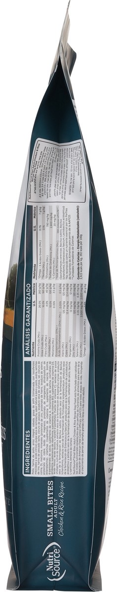 slide 13 of 15, NutriSource with Wholesome Grains Adult Small Bites Chicken & Rice Recipe Dog Food 12 lb, 12 lb