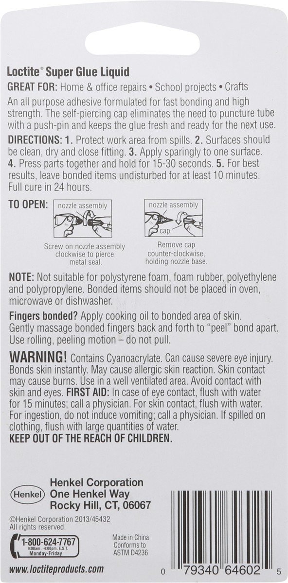 slide 10 of 12, Loctite Liquid Super Glue 3 - 0.33 oz Tubes, 3 ct