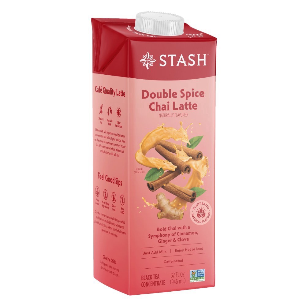 slide 3 of 4, Stash Double Spice Chai Concentrate, 32 fl oz