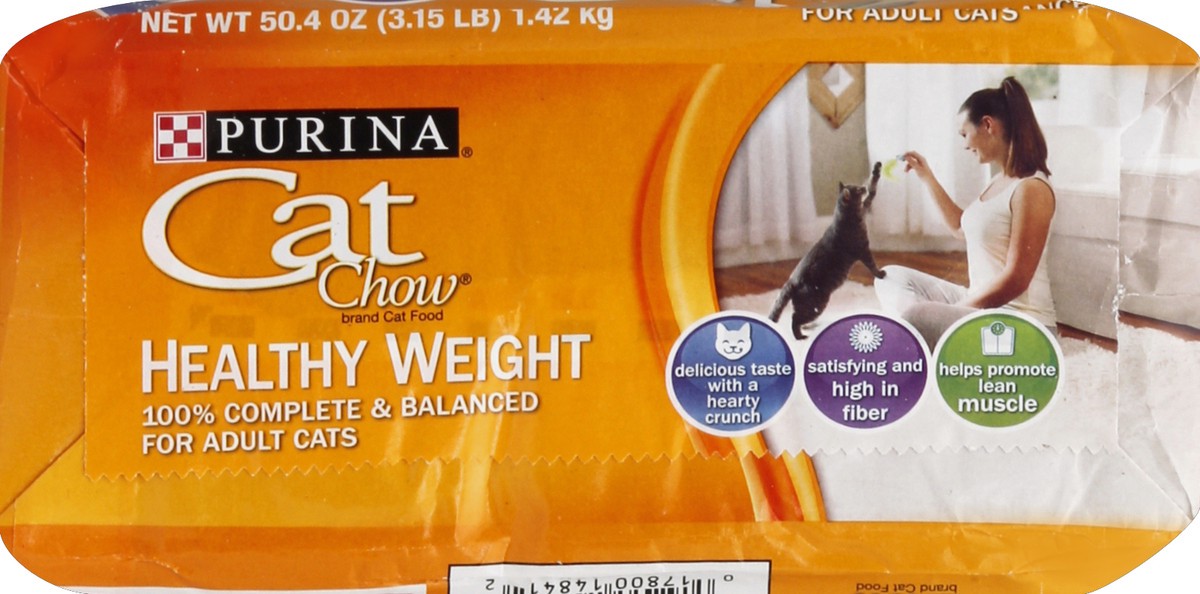 slide 4 of 6, Purina Cat Chow Healthy Weight Cat Food, 3.15 lb