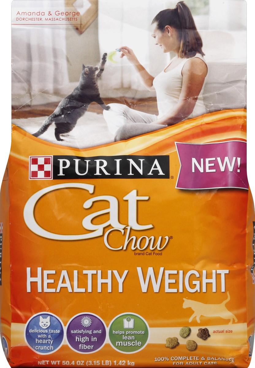 slide 5 of 6, Purina Cat Chow Healthy Weight Cat Food, 3.15 lb