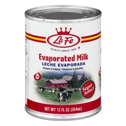 La Fe Evaporated Milk