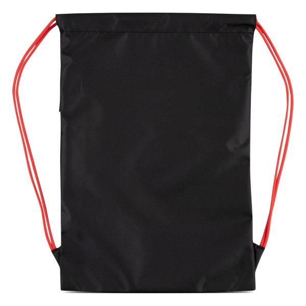 slide 5 of 6, Nike 3Brand Ran Core Gym Sack, Black/Action Red, 1 ct