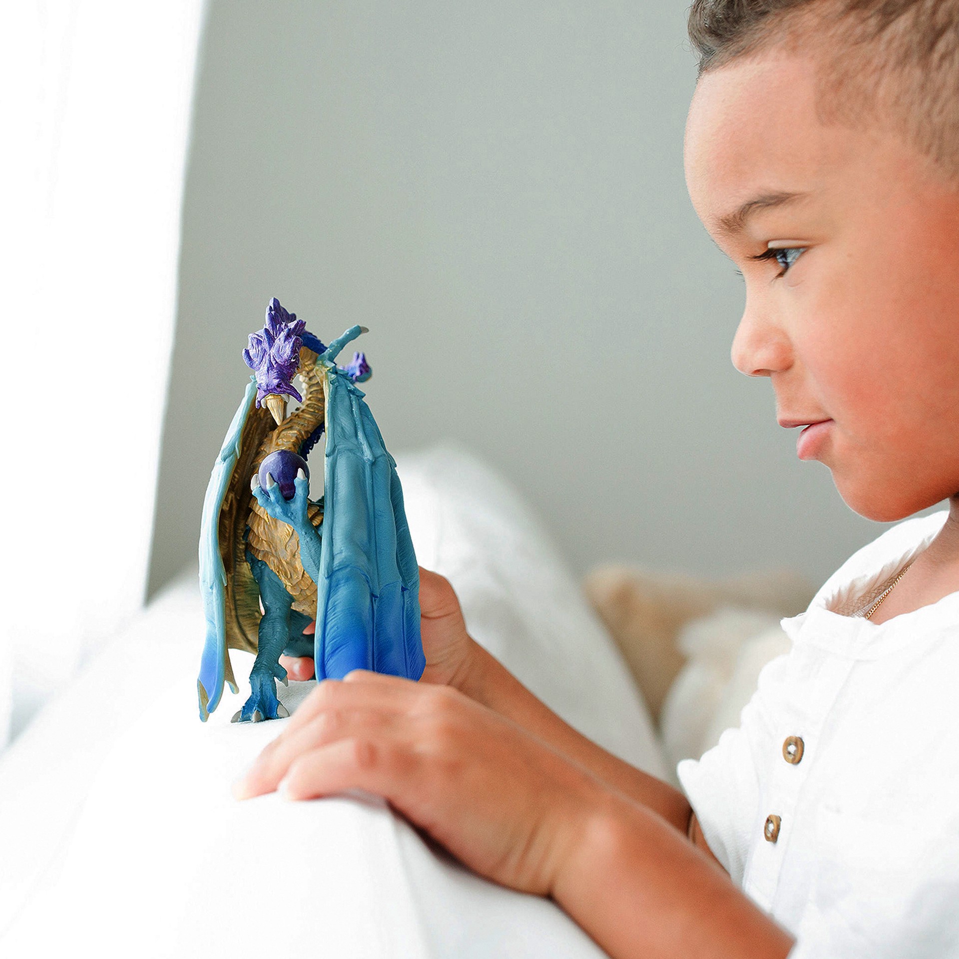 slide 2 of 4, Safari Ltd. Safari Ltd Wizard Dragon, 6 in x 5 in