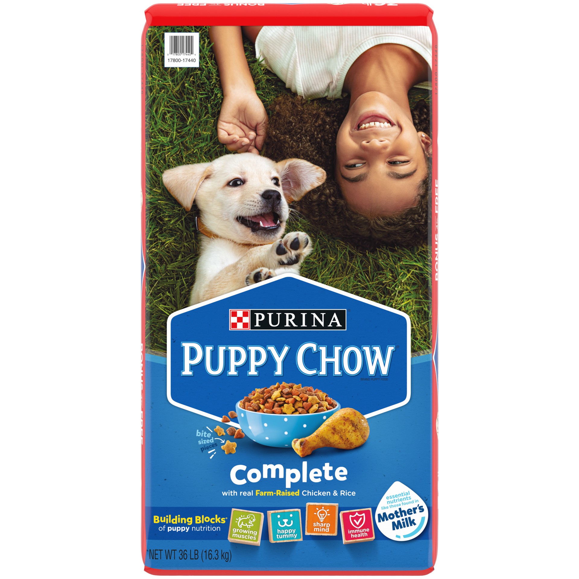 slide 1 of 9, Puppy Chow Purina Puppy Chow High Protein Dry Puppy Food, Complete With Real Chicken, 36 lb