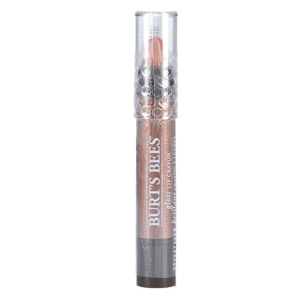 slide 1 of 1, Burt's Bees Gloss Lip Crayon Santorini Sunrise, 1 ct