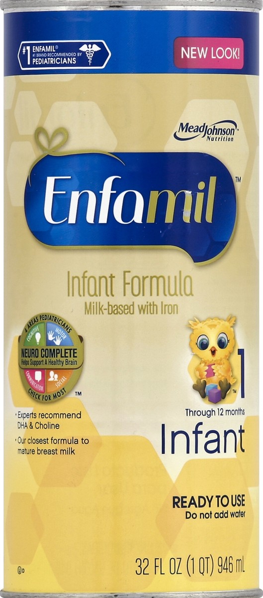 slide 2 of 2, Enfamil Infant Formula 32 oz, 32 oz