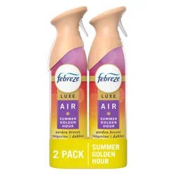 Febreze Luxe Air Freshener Spray - Summer Golden Hour