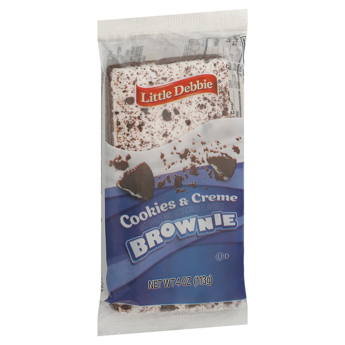 slide 6 of 13, Little Debbie Snack Cakes, Little Debbie Snack Cookie & Creme Brownie, 4 oz