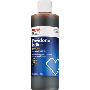 slide 1 of 1, CVS Health Povidone Iodine 10%, 8 oz