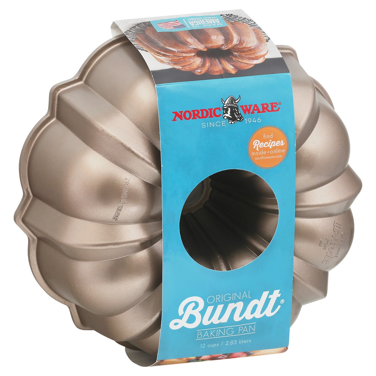 slide 6 of 9, Nordic Ware Original Bundt Baking Pan 1 ea, 1 ct