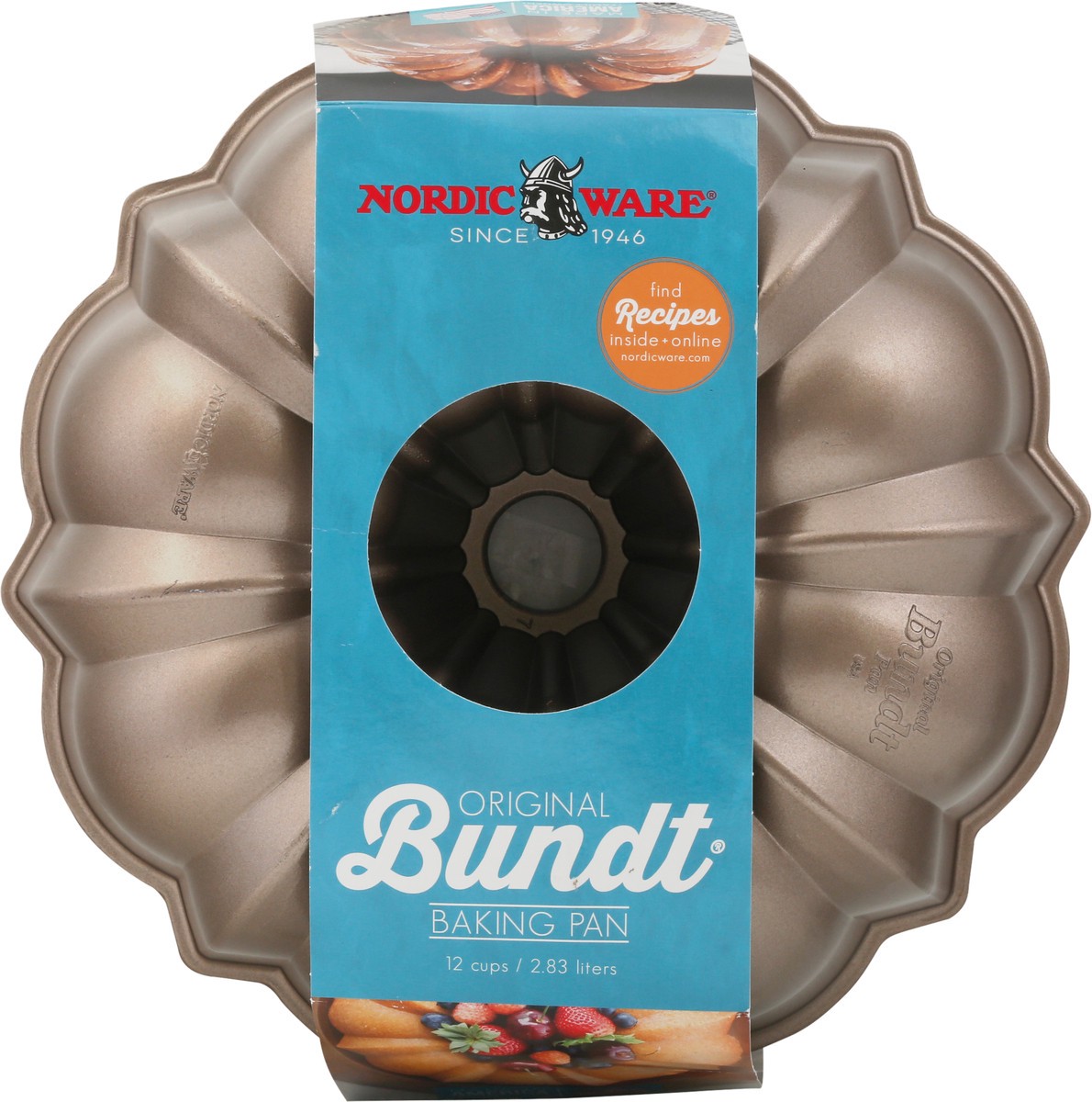 slide 5 of 9, Nordic Ware Original Bundt Baking Pan 1 ea, 1 ct