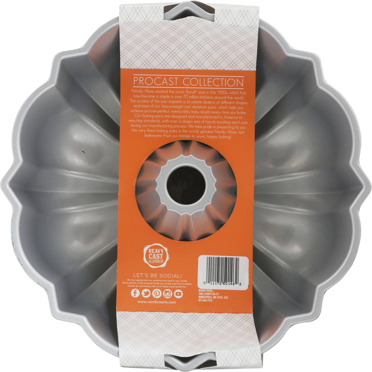 slide 2 of 9, Nordic Ware Original Bundt Baking Pan 1 ea, 1 ct