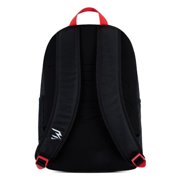 slide 2 of 10, Nike 3Brand Ran Futura X Backpack With 12"" Laptop Pocket, Black/Action Red, 1 ct