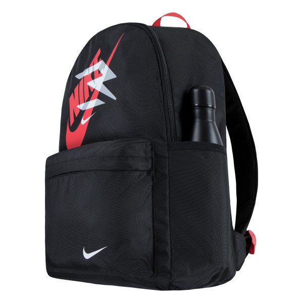 slide 9 of 10, Nike 3Brand Ran Futura X Backpack With 12"" Laptop Pocket, Black/Action Red, 1 ct
