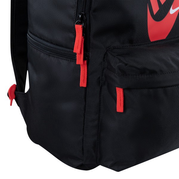 slide 7 of 10, Nike 3Brand Ran Futura X Backpack With 12"" Laptop Pocket, Black/Action Red, 1 ct