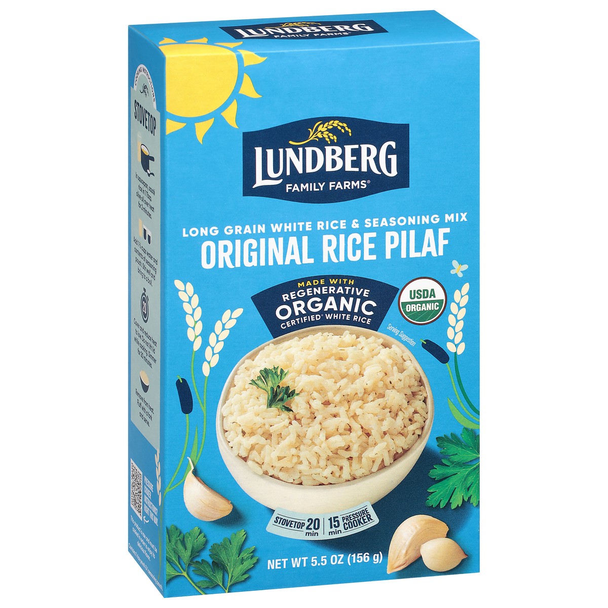 slide 3 of 13, Lundberg Organic White Rice Pilaf Entree, 6 oz