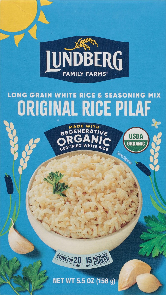 slide 7 of 13, Lundberg Organic White Rice Pilaf Entree, 6 oz