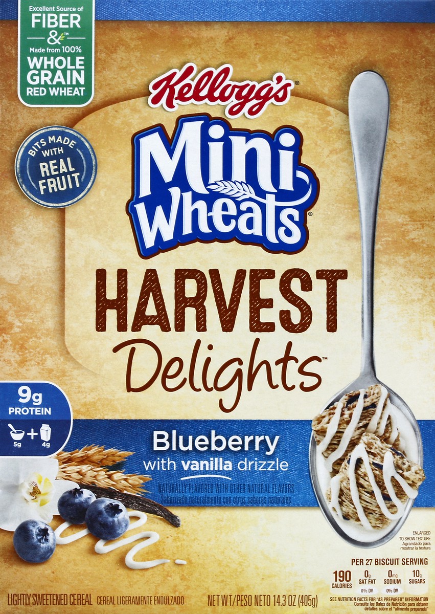 slide 1 of 8, Frosted Mini-Wheats Cereal 14.3 oz, 14.3 oz